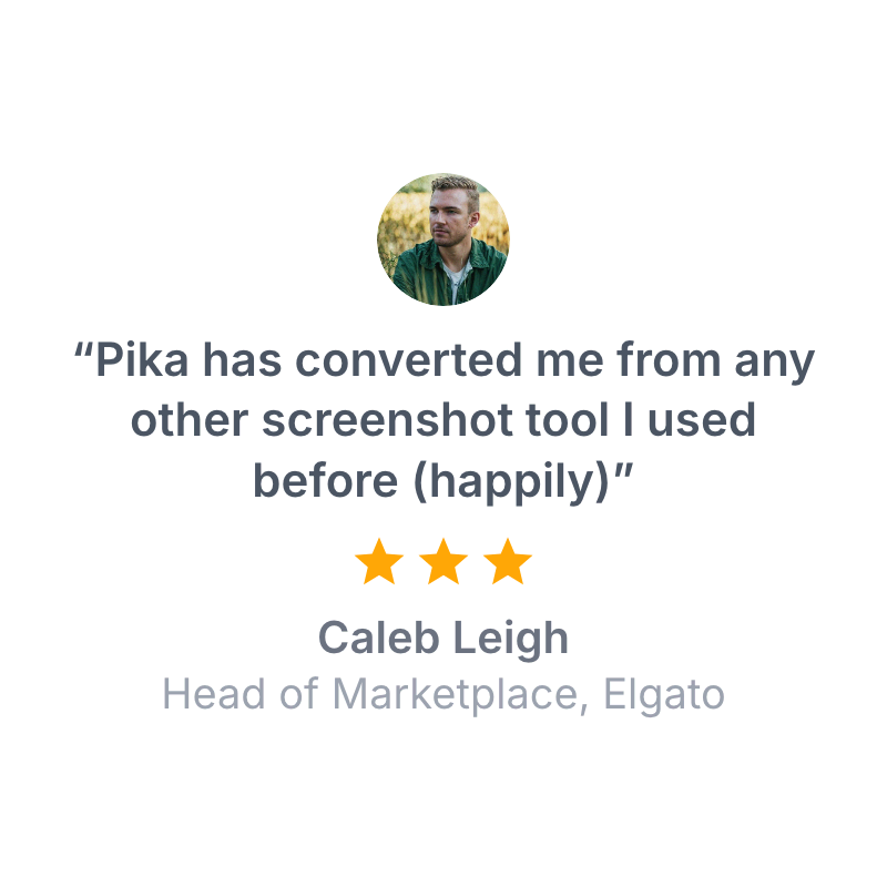 Testimonial Screenshot